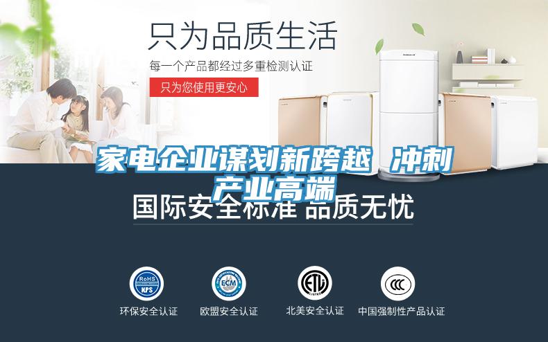 家電企業(yè)謀劃新跨越 沖刺產業(yè)高端