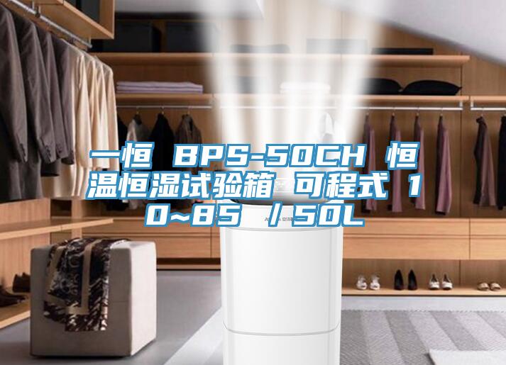 一恒 BPS-50CH 恒溫恒濕試驗(yàn)箱 可程式 10~85℃／50L