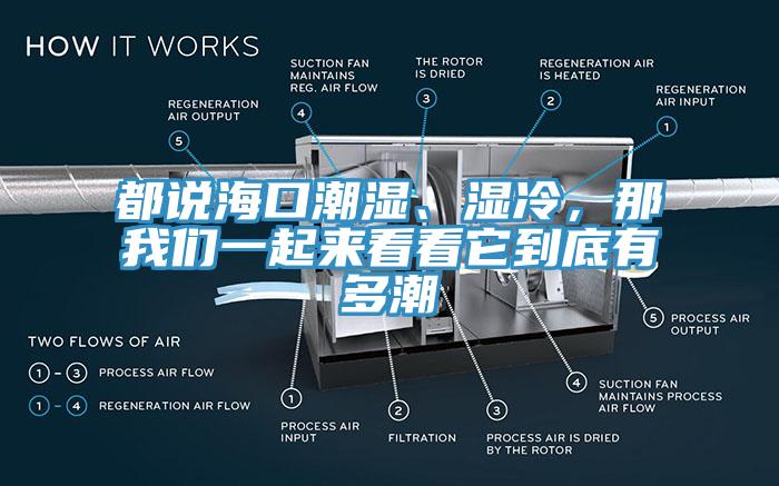 都說?？诔睗?、濕冷，那我們一起來看看它到底有多潮