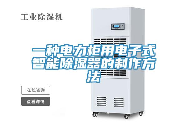 一種電力柜用電子式智能除濕器的制作方法