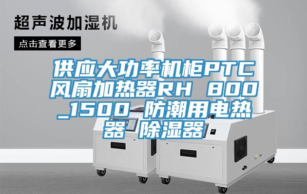 供應大功率機柜PTC風扇加熱器RH 800_1500 防潮用電熱器 除濕器