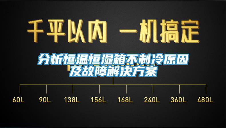 分析恒溫恒濕箱不制冷原因及故障解決方案