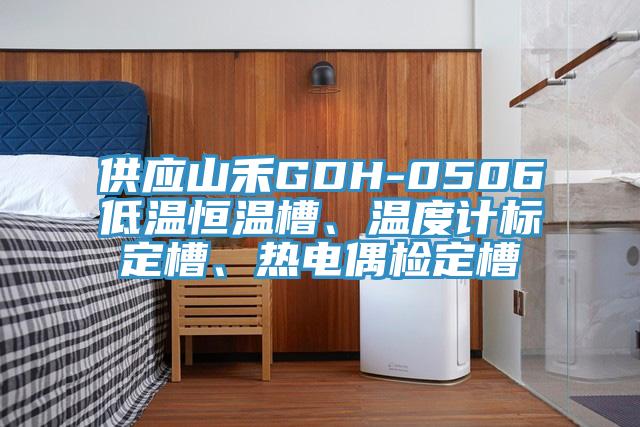 供應山禾GDH-0506低溫恒溫槽、溫度計標定槽、熱電偶檢定槽