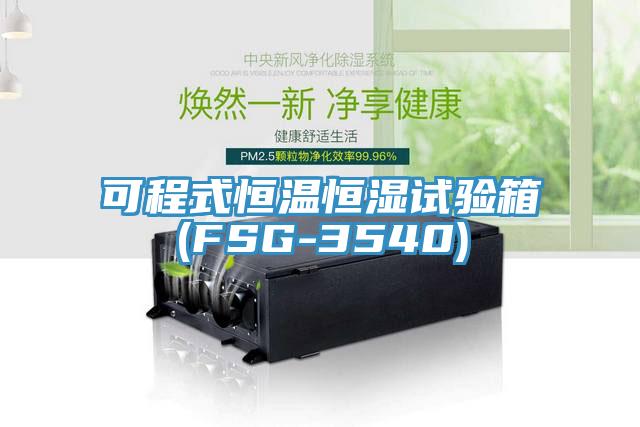 可程式恒溫恒濕試驗(yàn)箱(FSG-3540)