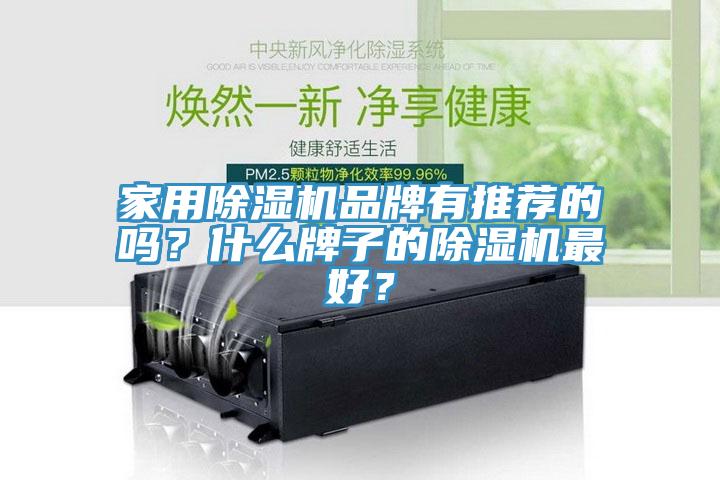 家用除濕機(jī)品牌有推薦的嗎？什么牌子的除濕機(jī)最好？