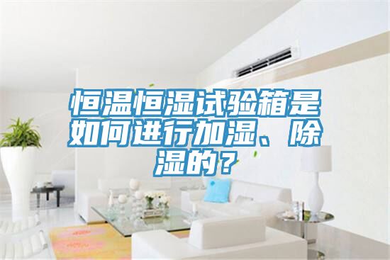 恒溫恒濕試驗(yàn)箱是如何進(jìn)行加濕、除濕的？