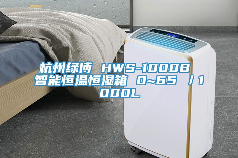 杭州綠博 HWS-1000B 智能恒溫恒濕箱 0~65℃／1000L