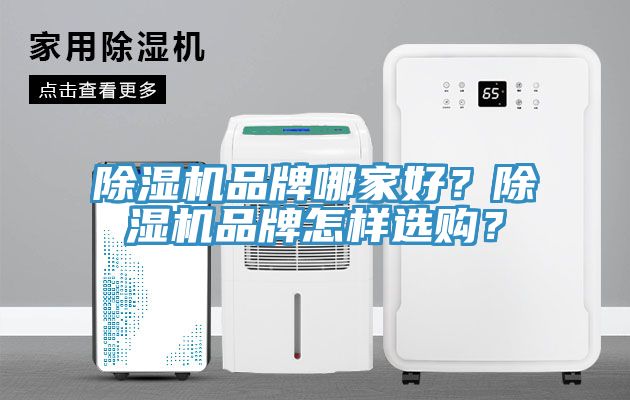 除濕機品牌哪家好？除濕機品牌怎樣選購？