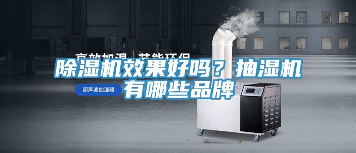 除濕機效果好嗎？抽濕機有哪些品牌