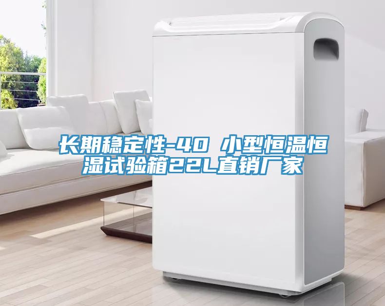 長期穩(wěn)定性-40℃小型恒溫恒濕試驗(yàn)箱22L直銷廠家