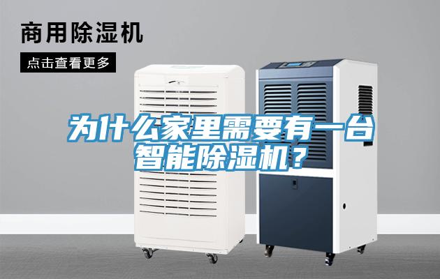 為什么家里需要有一臺智能除濕機？