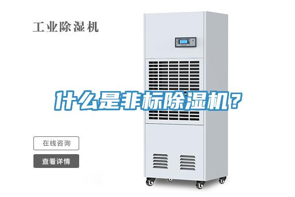 什么是非標除濕機？